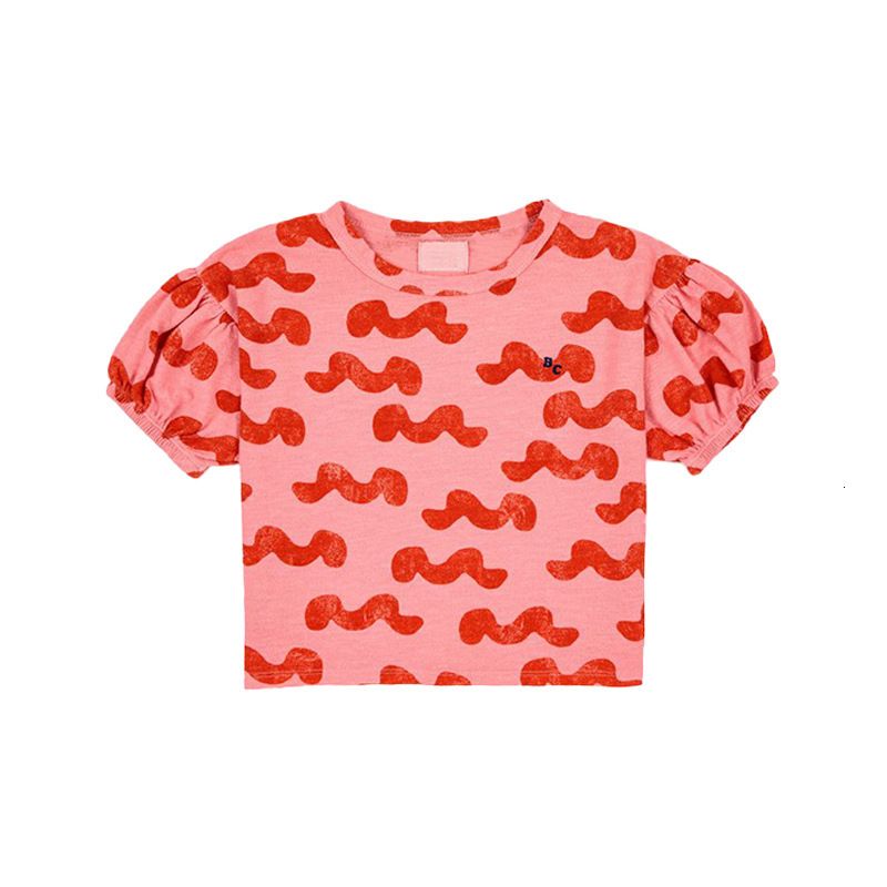 roze AOP wavy t