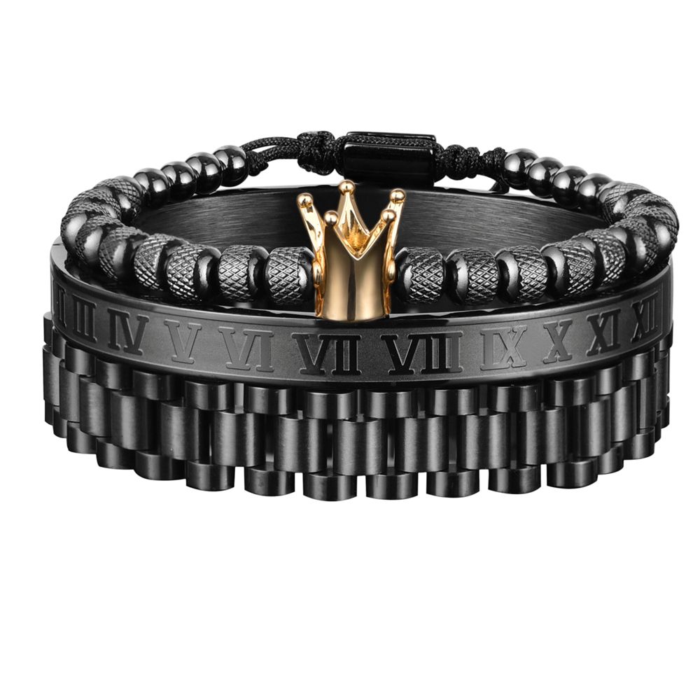 Black Gold Crown Set-m 180mm-190mm