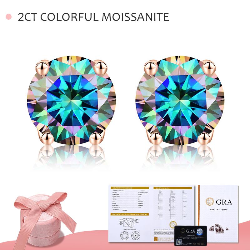 Argent Moissanite 2 carats14