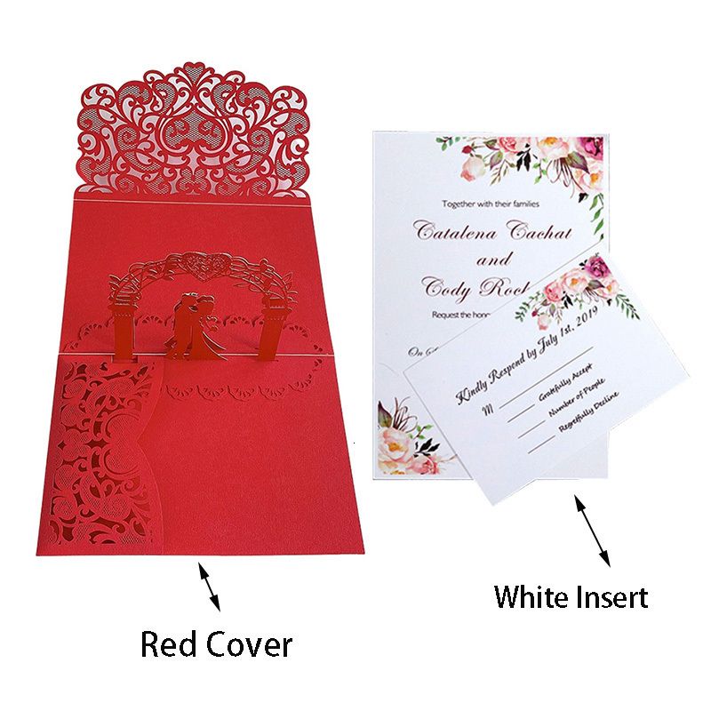 Red Cover Insert-125x180mm