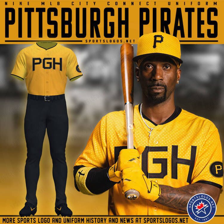 MLB Pittsburgh Pirates City Connect (Willie Stargell) Men's T-Shirt.