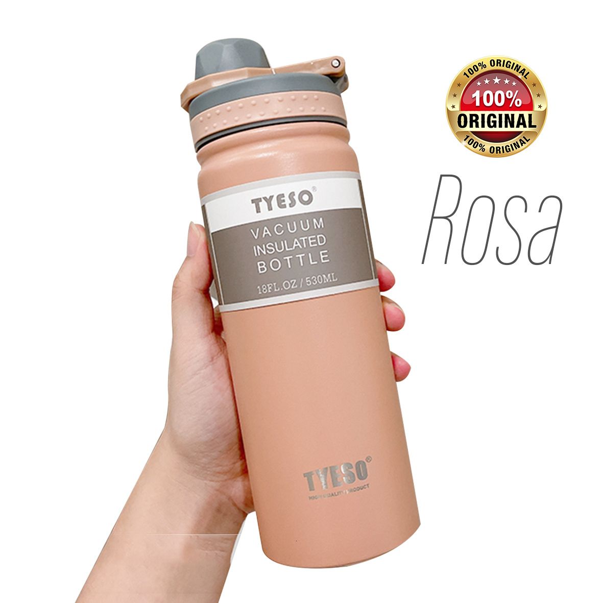 pink thermo bottle