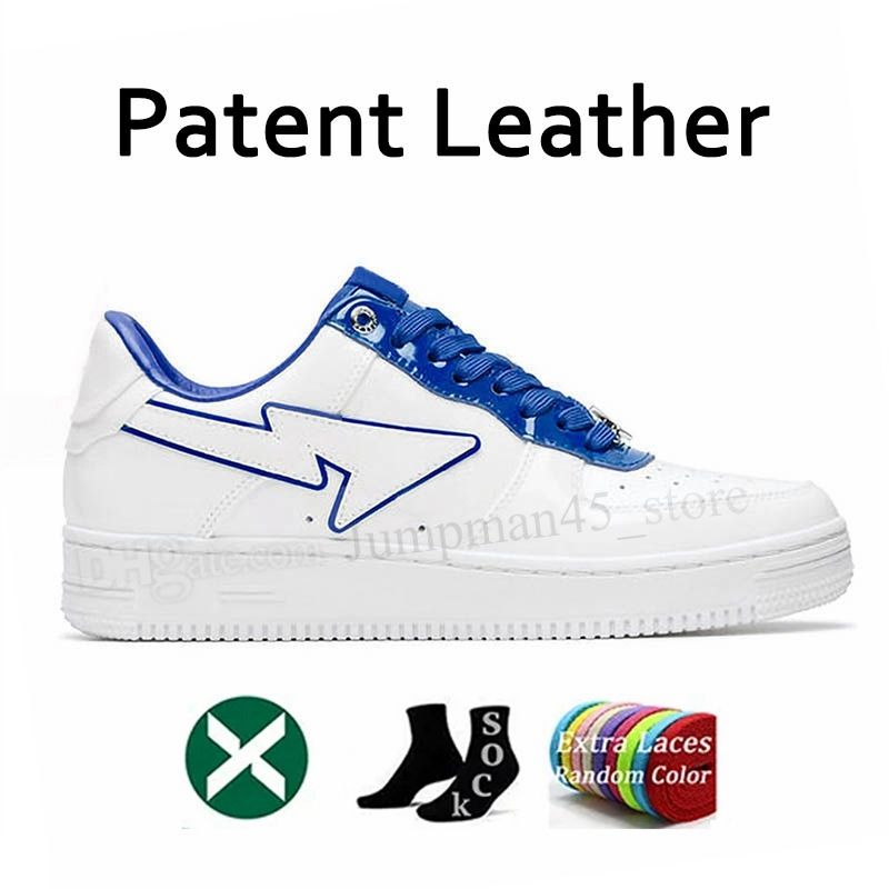 # Patent Leather White Blue 36-45