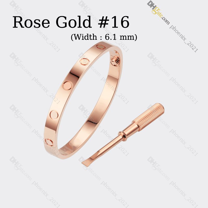 Oro rosa # 16 (braccialetto d'amore)