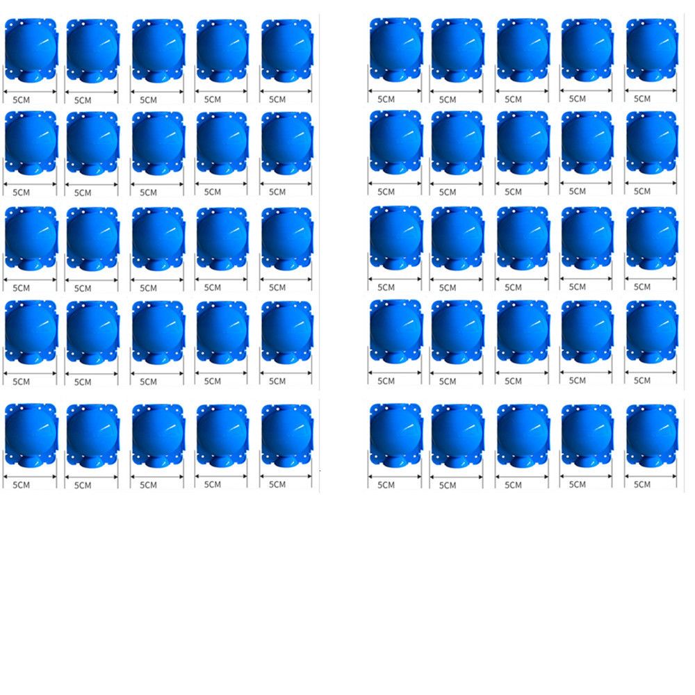 50pcs s azules