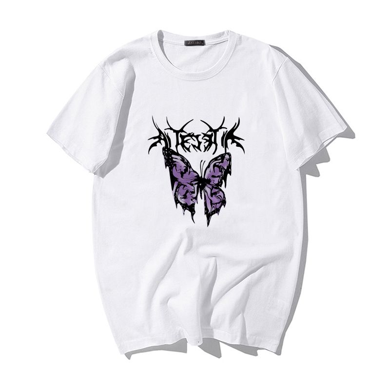 Punk Dark Aesthetic T-shirt  Aesthetic t shirts, Harajuku outfits