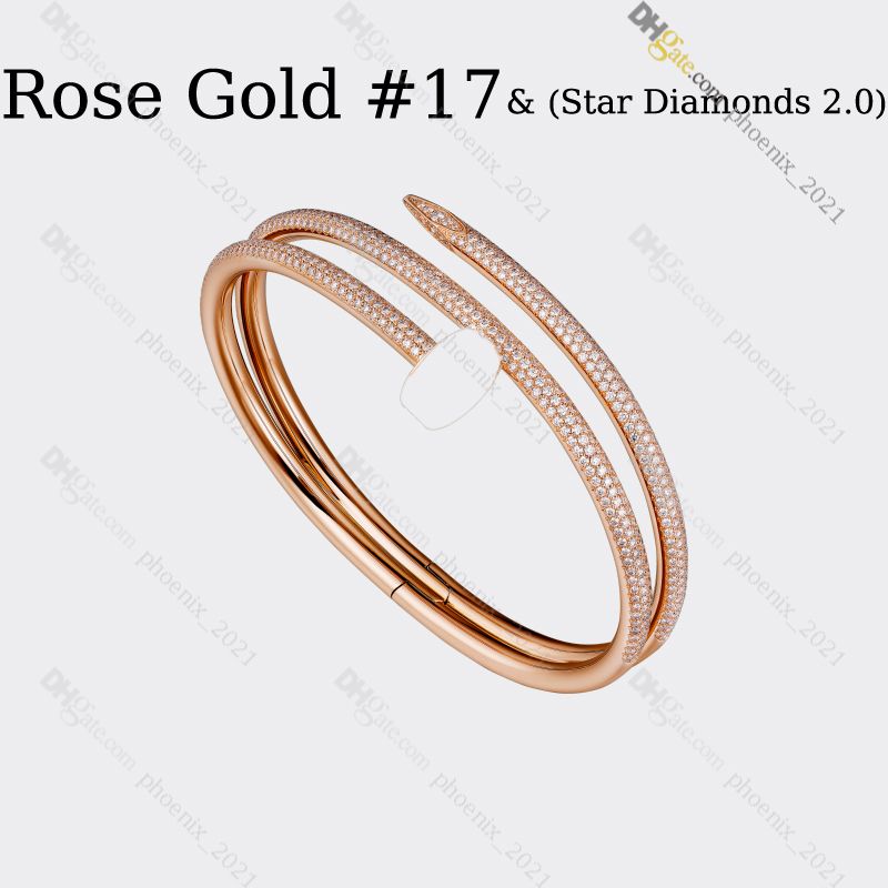 Rose Gold # 17 (diamanti per unghie 2.0 stelle)
