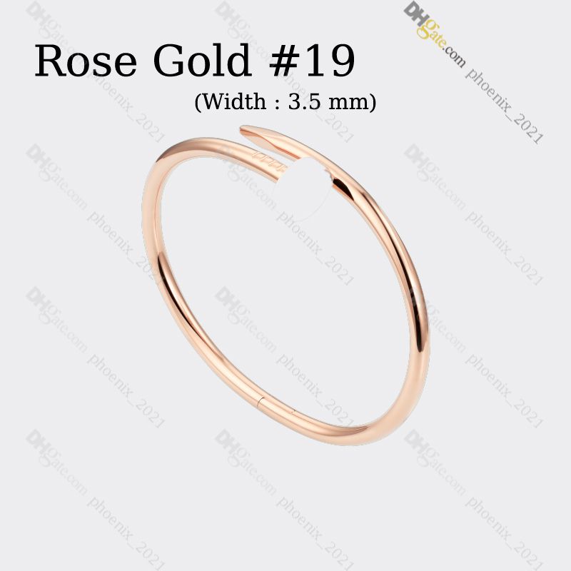 Rose Gold # 19 (Braccialetto per unghie)