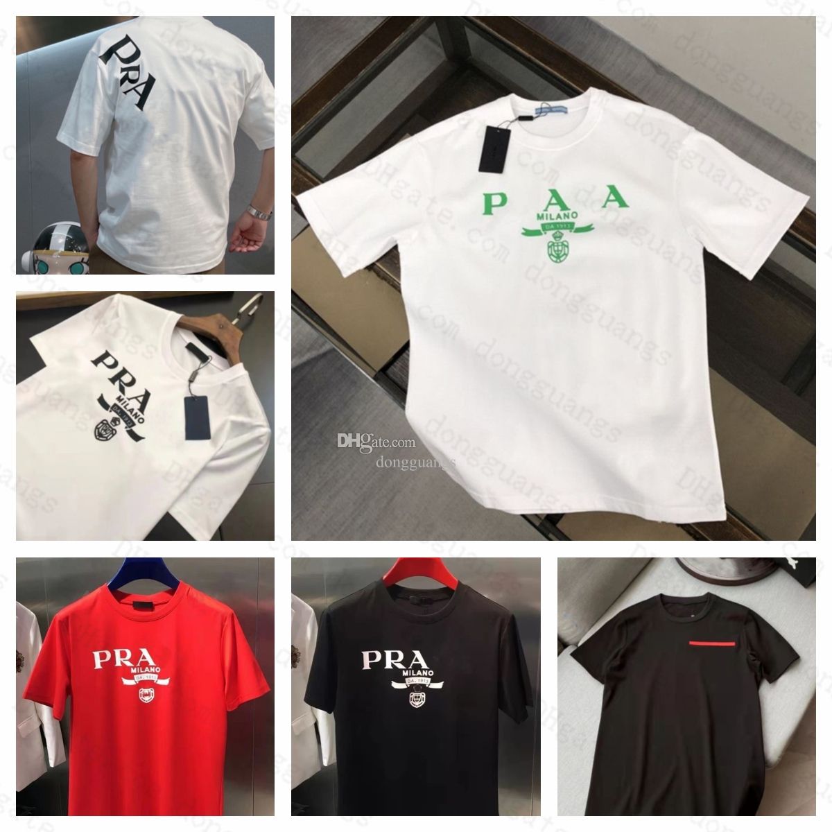 Designers Mens Moda Camiseta Marcas Famosas Homens Roupas Preto Branco Tees  Algodão Redondo Pescoço Manga Curta Mulheres Casual Hip Hop De $209,83 |  DHgate