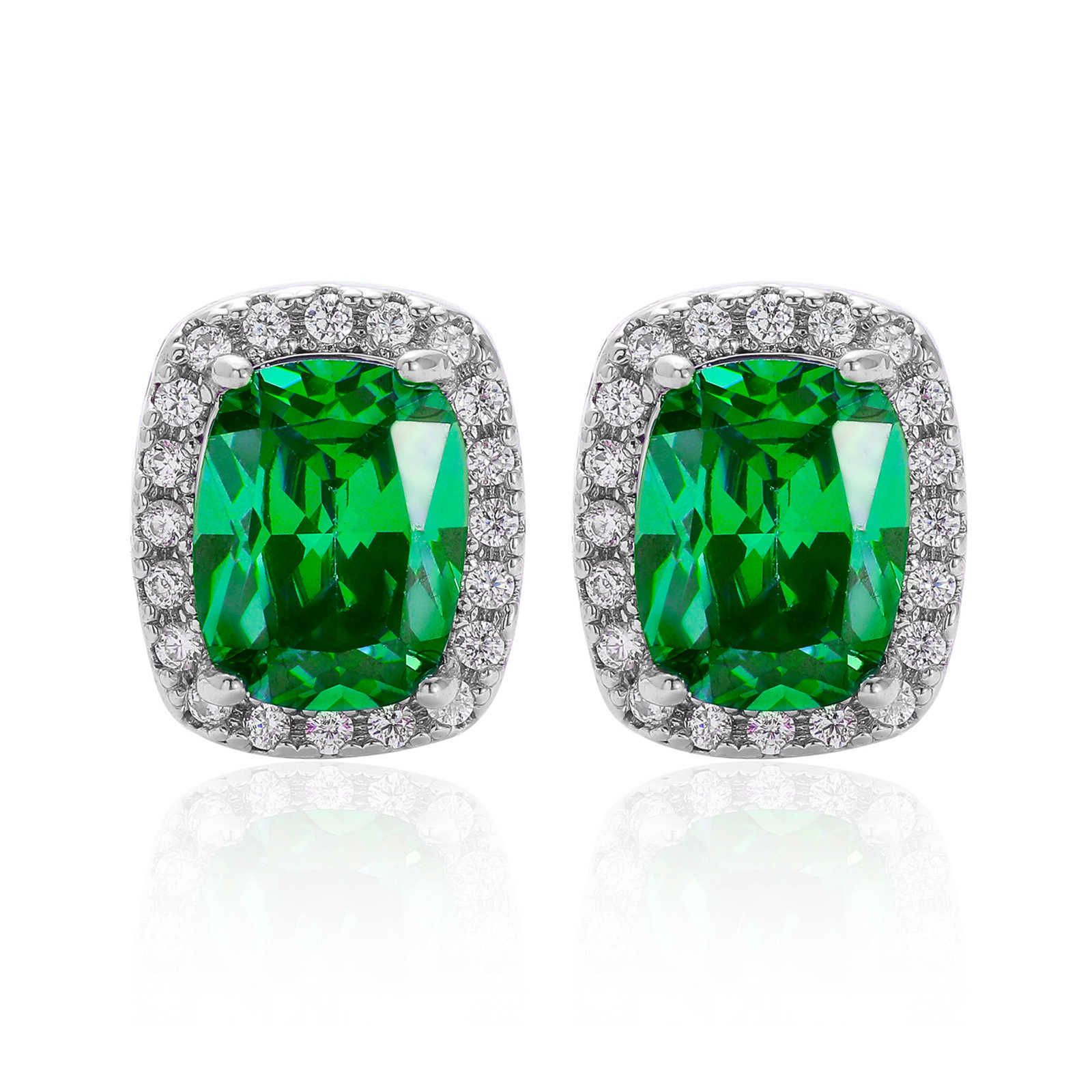 Emerald Silver Pair