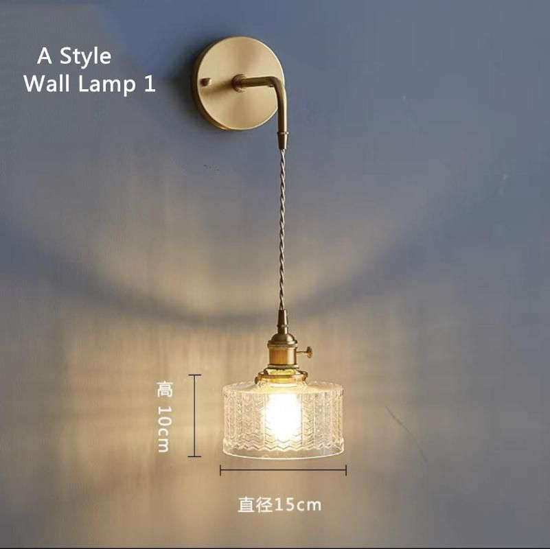 A wall lamp 1