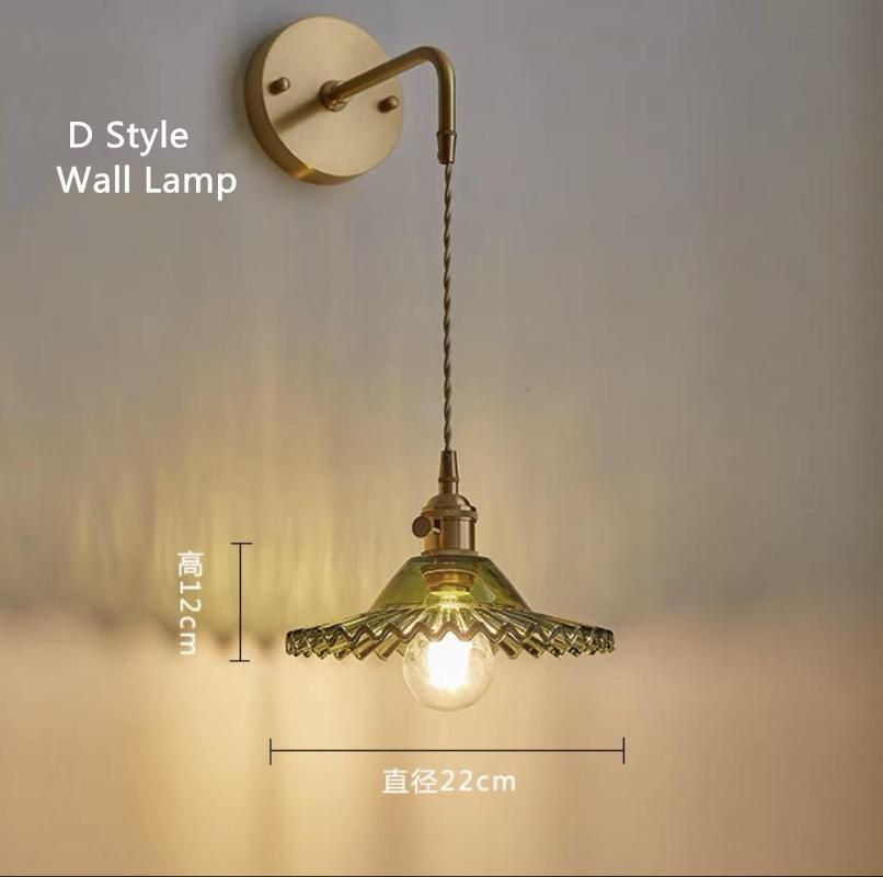 D wall lamp