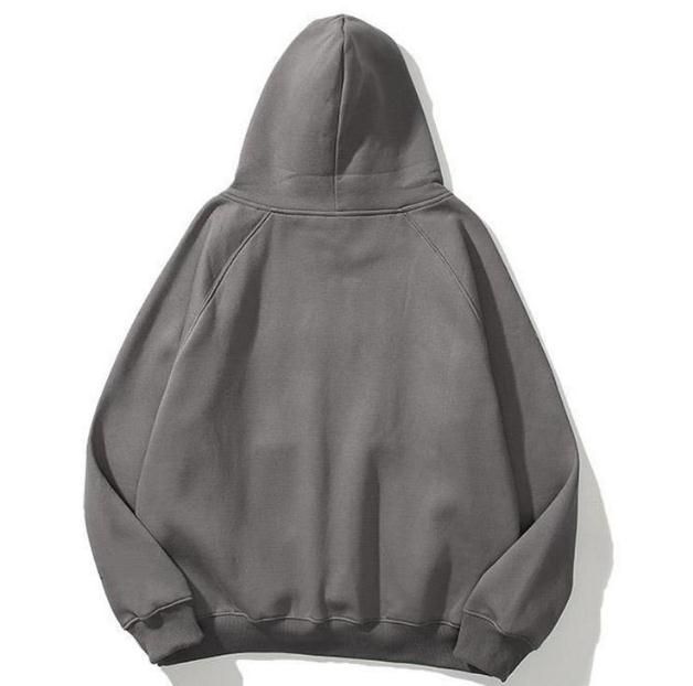 sweat à capuche gris