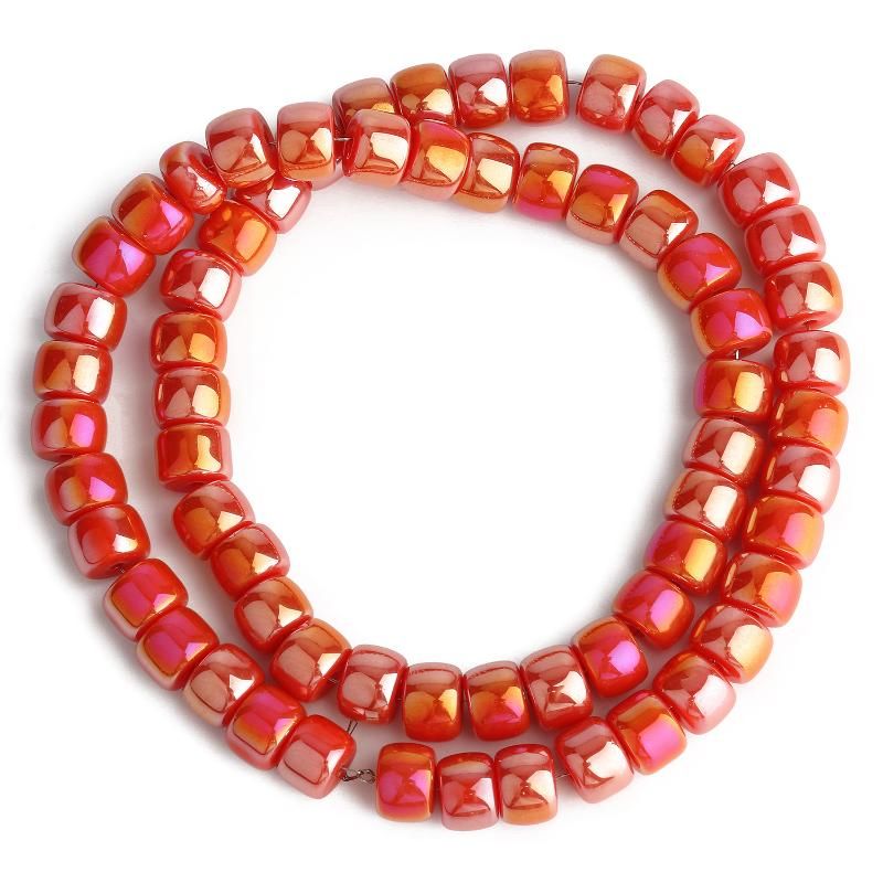 AB orange-red 8x6mm