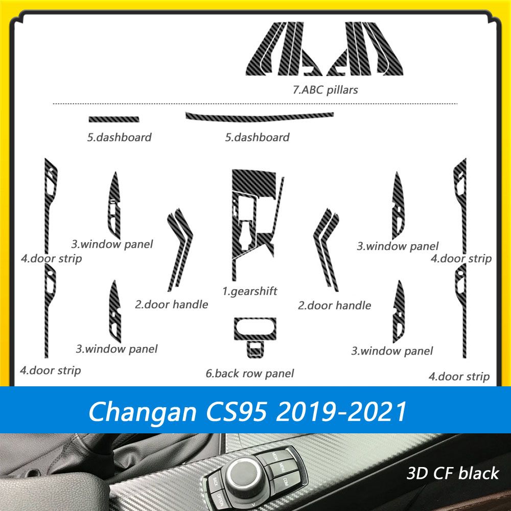 Menu 3 3D CF Preto