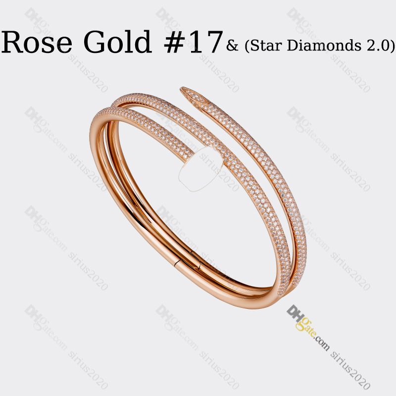 Rosengold # 17 (Nagel 2.0 Sterne Diamanten)