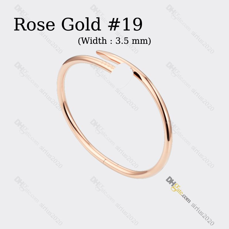 Rose Gold # 19 (Braccialetto per unghie)