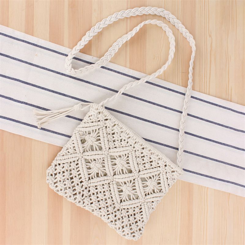 Crossbody blanc