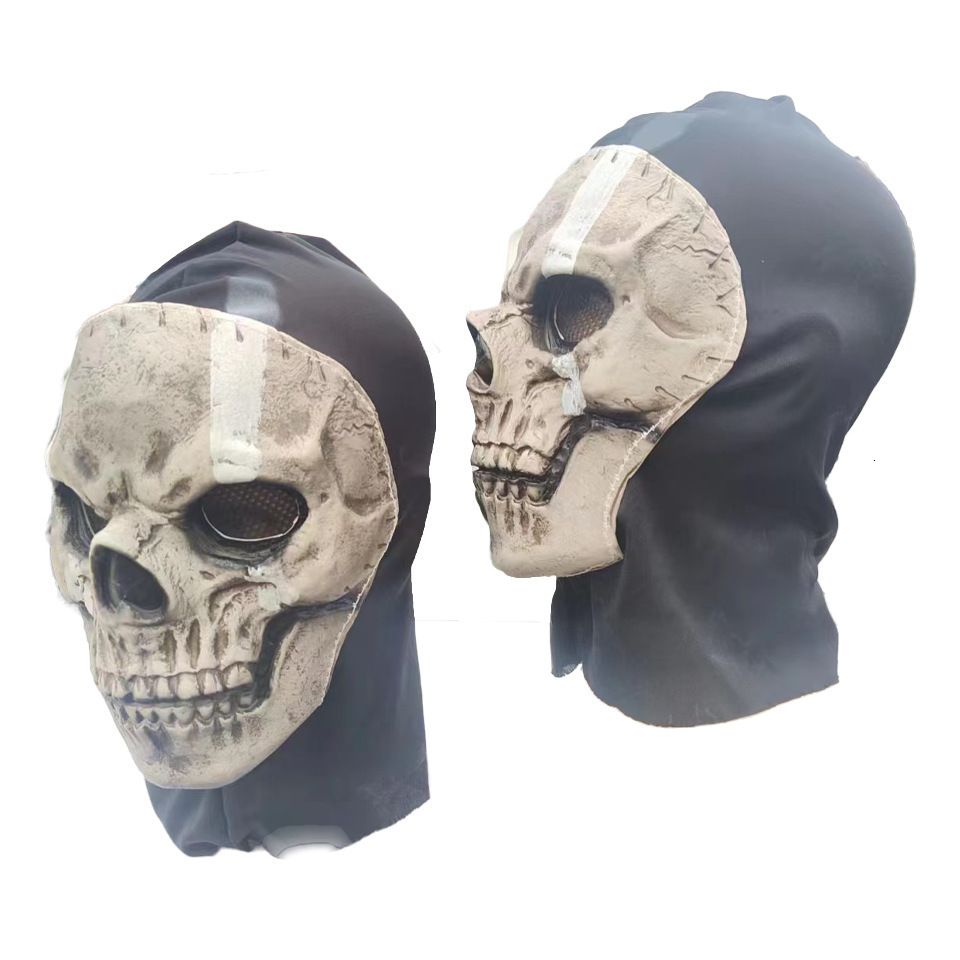 Mwii Costumes Accessories Ghost Mask Cod Cosplay Airsoft Tactical