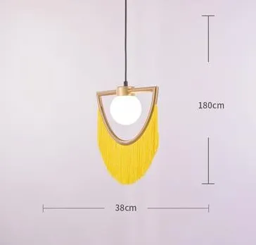 yellow--pendant