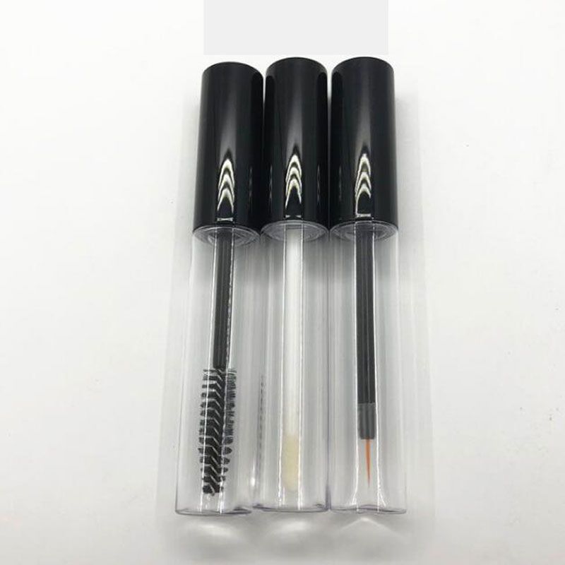 Lip Gloss Tube Bright Black Cap