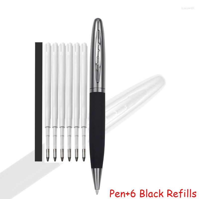 Stift 6 schwarze Nachfüllungen
