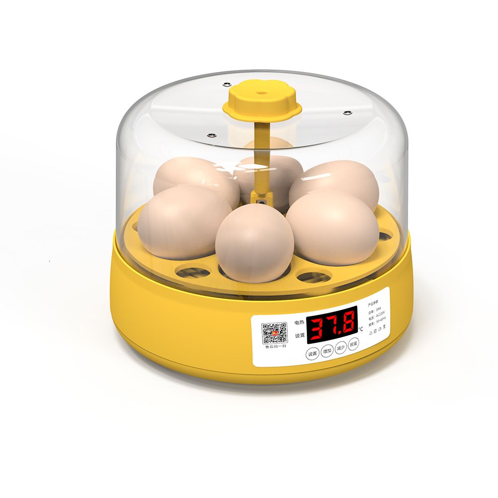 6 Eggs Yellow-Au Plug 220-240v