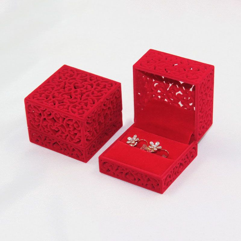 Rojo solo Ring Box