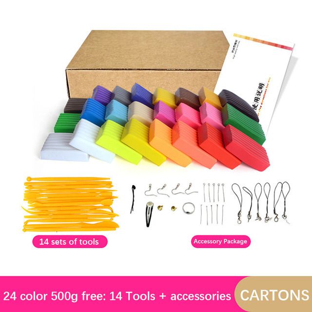 24 couleur avec des outils