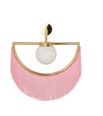 pink--wall lamp