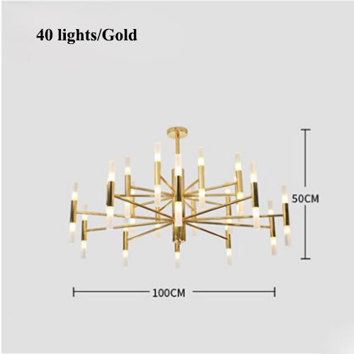 40 lumières des ampoules chaudes