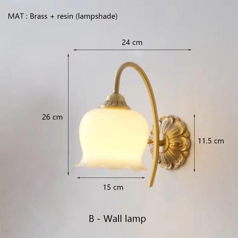 B-壁のランプ電球なし