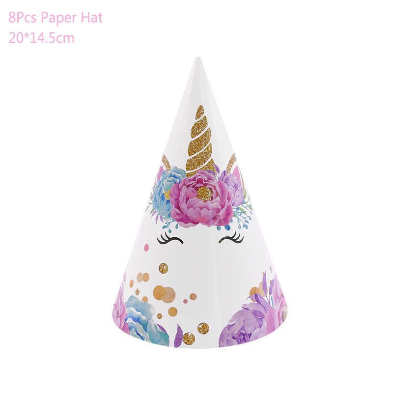 8pcs Papierhut