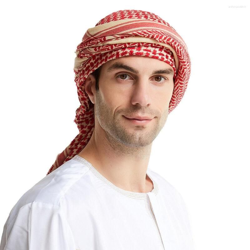 Men's Scarves Head were Keffiyeh Shemagh Arab Original Authentic