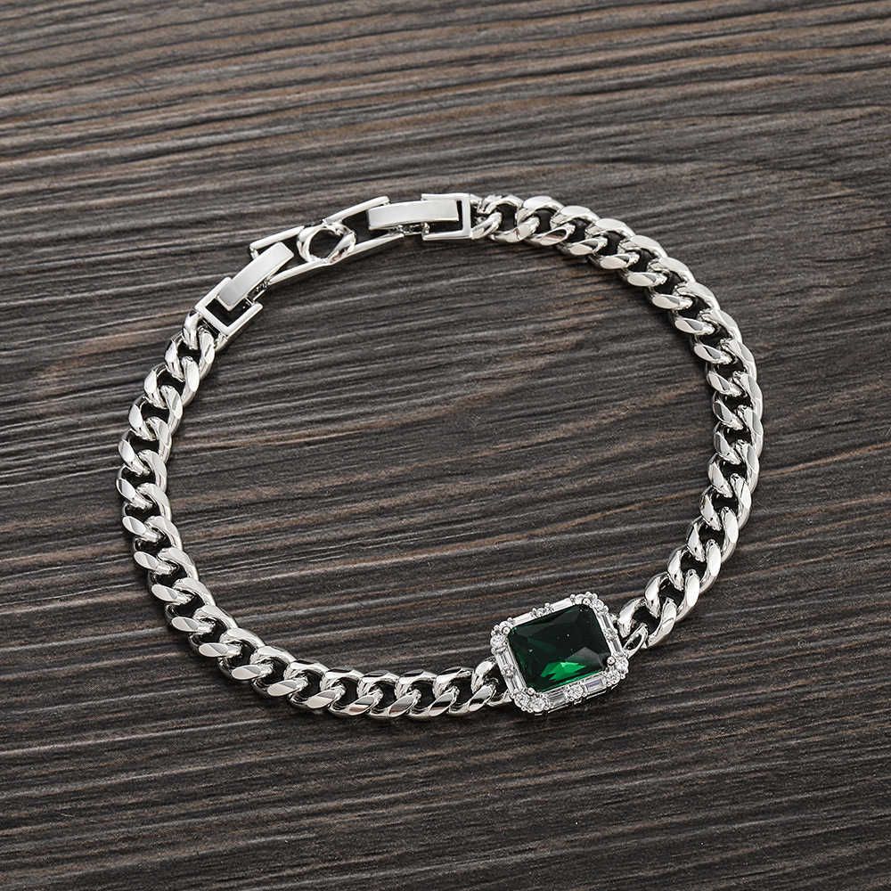 Silver Green Zirconium 7inch+1 tum