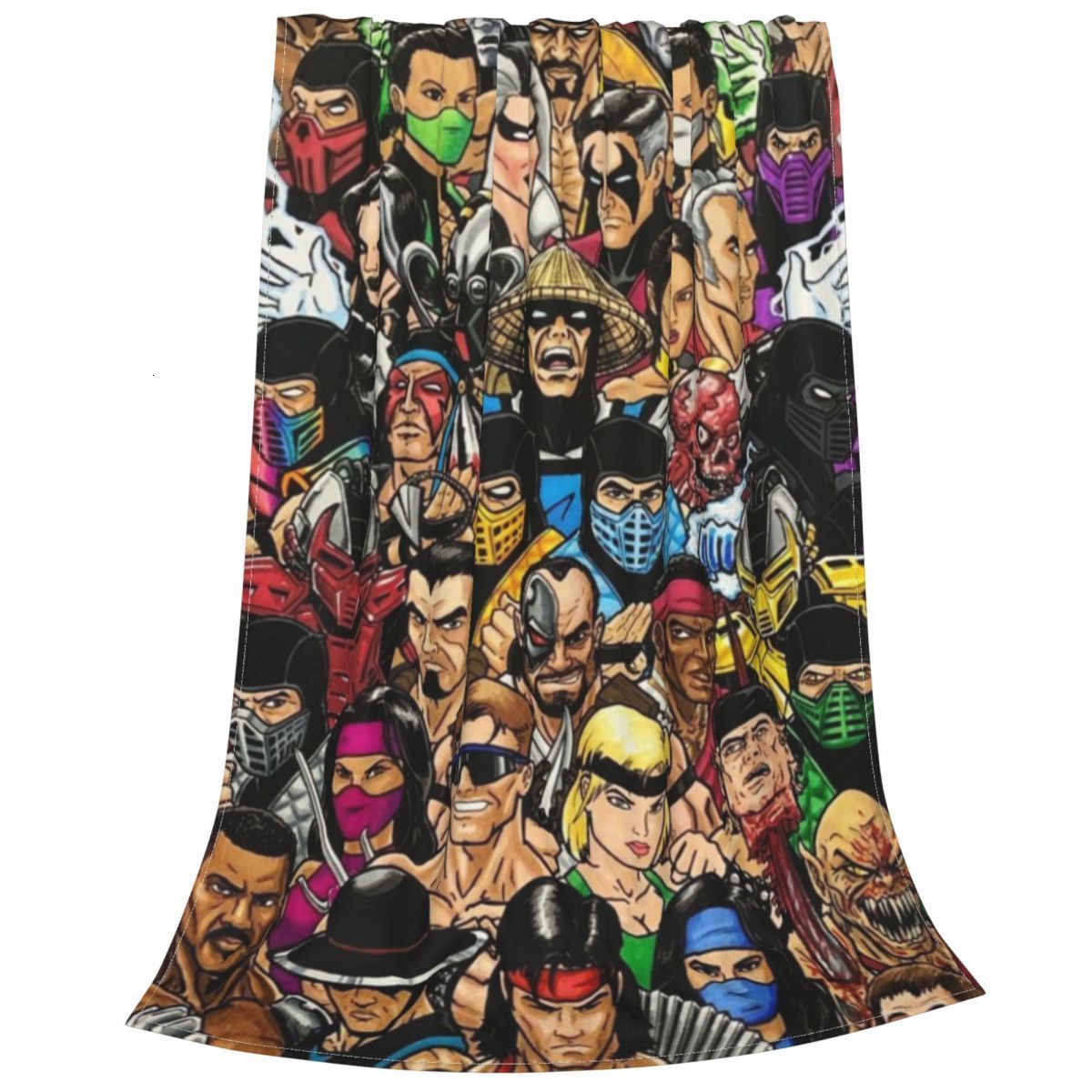 Blankets Mortal Kombat Fighting Arcade Game Coral Fleece Plush Sub Zero
