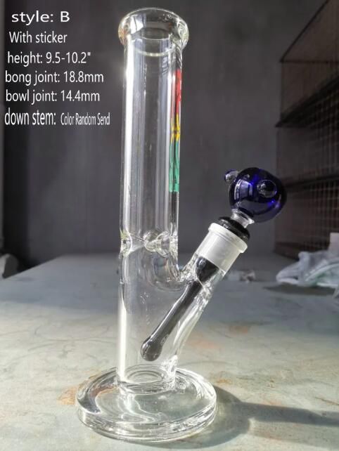 10&quot;bong: B style with sticker