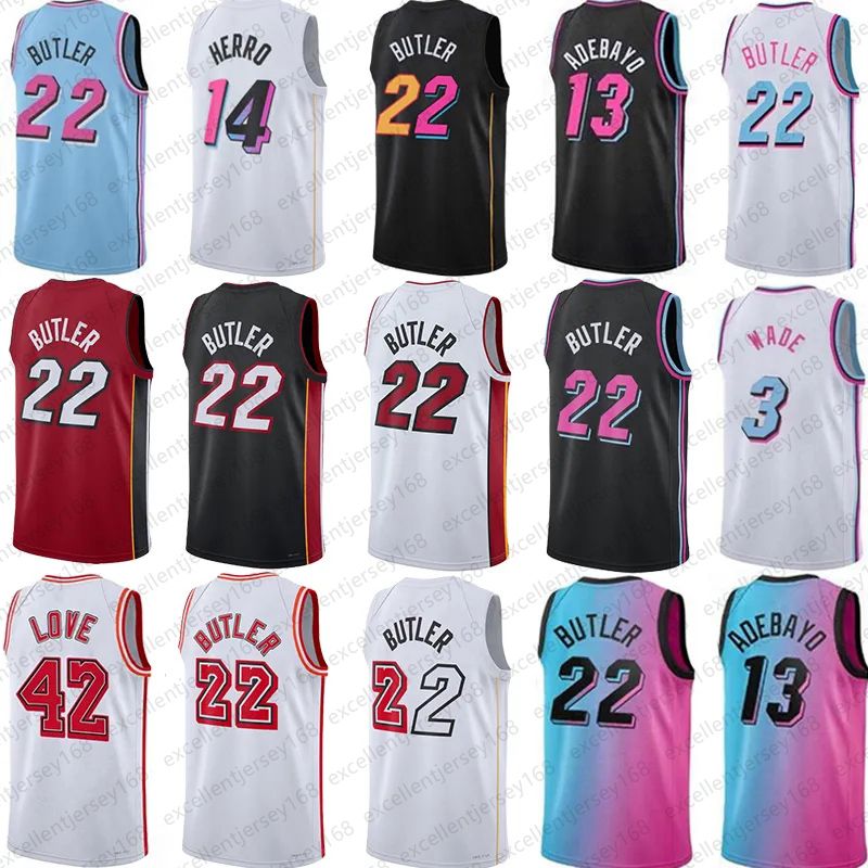 NBA_ Jersey Wholesale Custom Miami''Heat''Jimmy Butler Tyler Herro Bam  Ado Kyle''NBA''Lowry Duncan Robinson Custo 