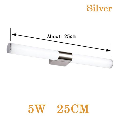 銀5W 25cm暖かいホワイト