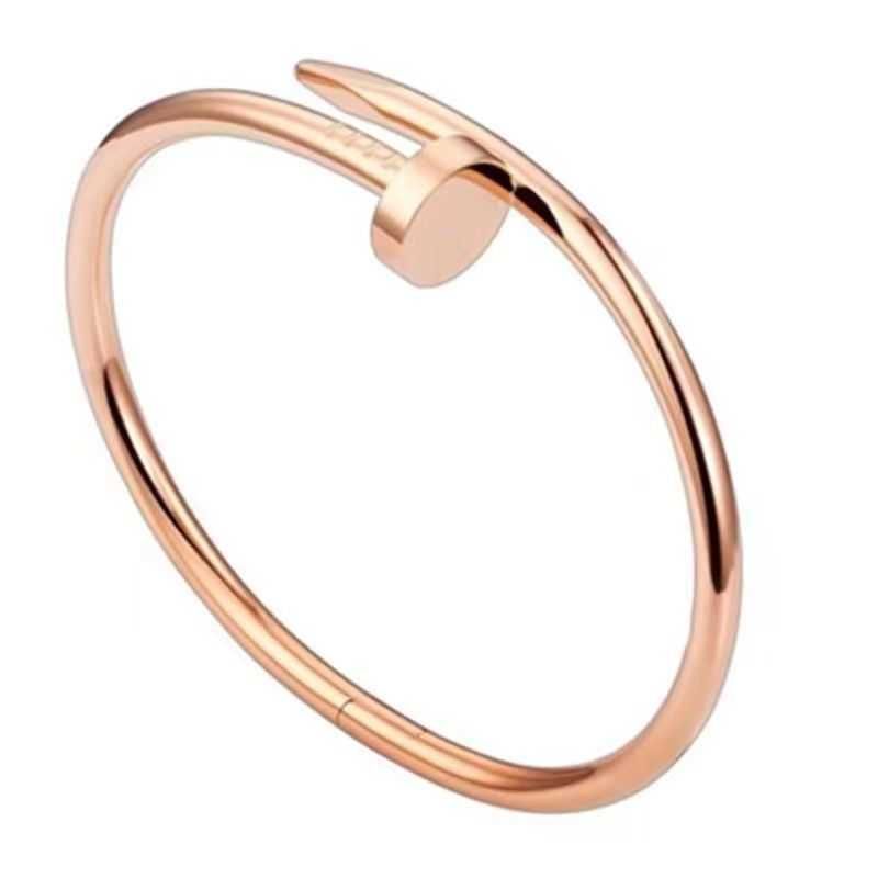 Kajia Smooth Nail Armband (Rose Gold)