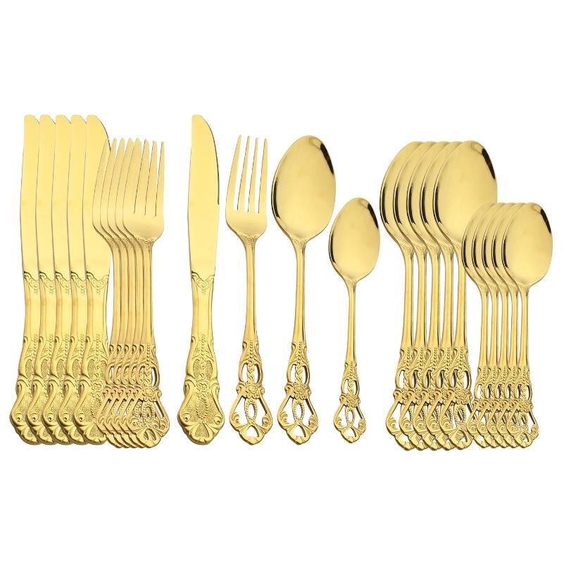 24Pcs Gold