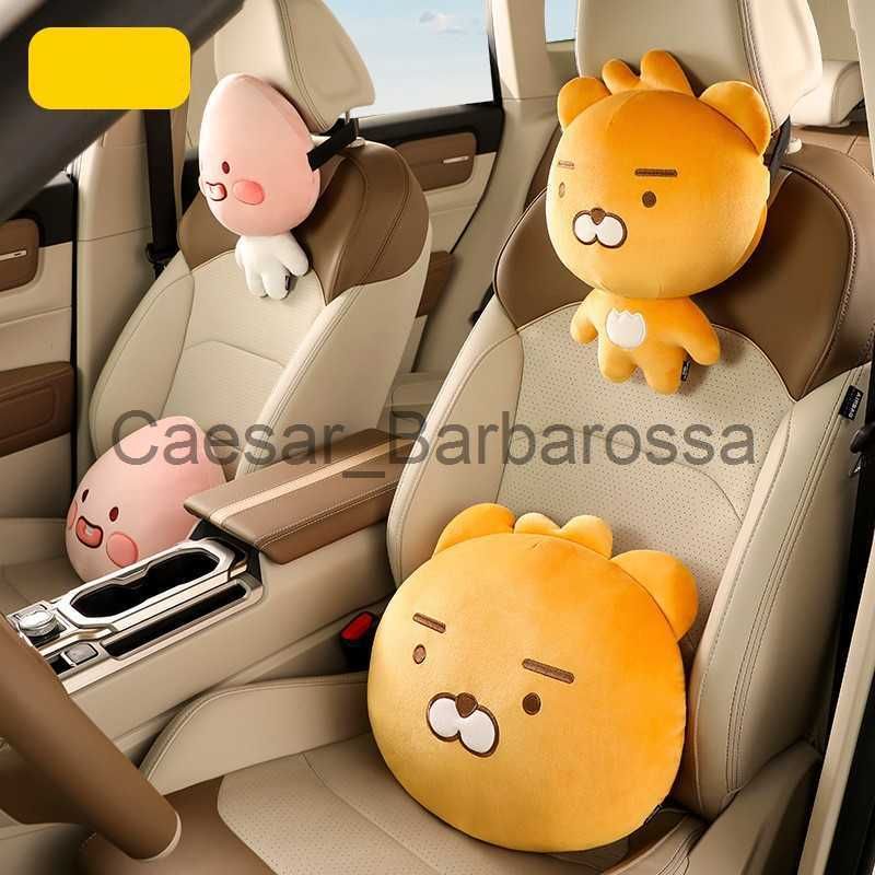Pillow Car Headrest Car Interior Cute Cartoon Neck Car Decoration Supplies  Car Interior Accessories Super Soft Velvet Rem X0626 X0625 From  Caesar_barbarossa, $12.65