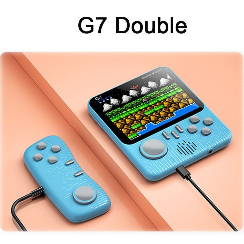 G7 double bleu