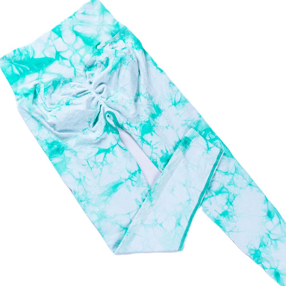 tie dye teal