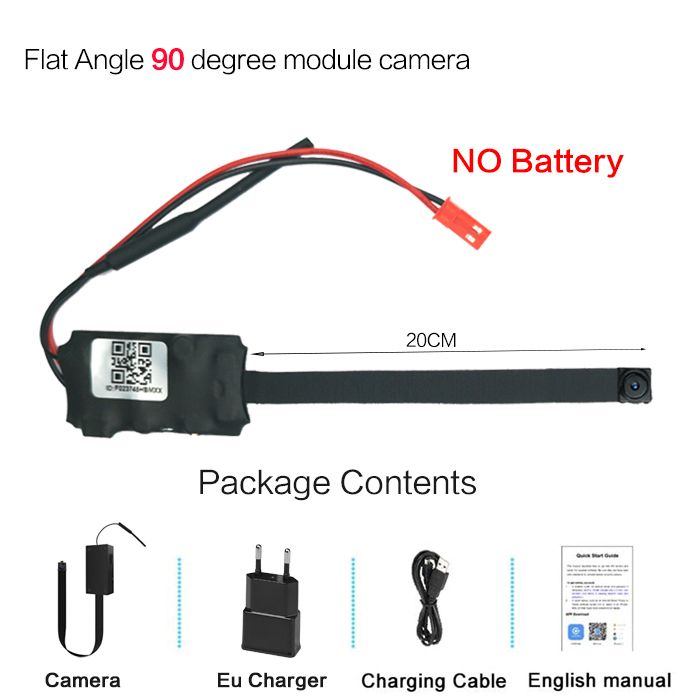 Standard Pas de batterie-Cam aucune carte