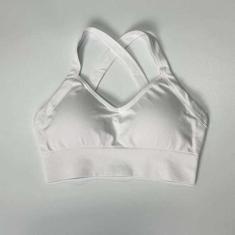 Cross Bra - White