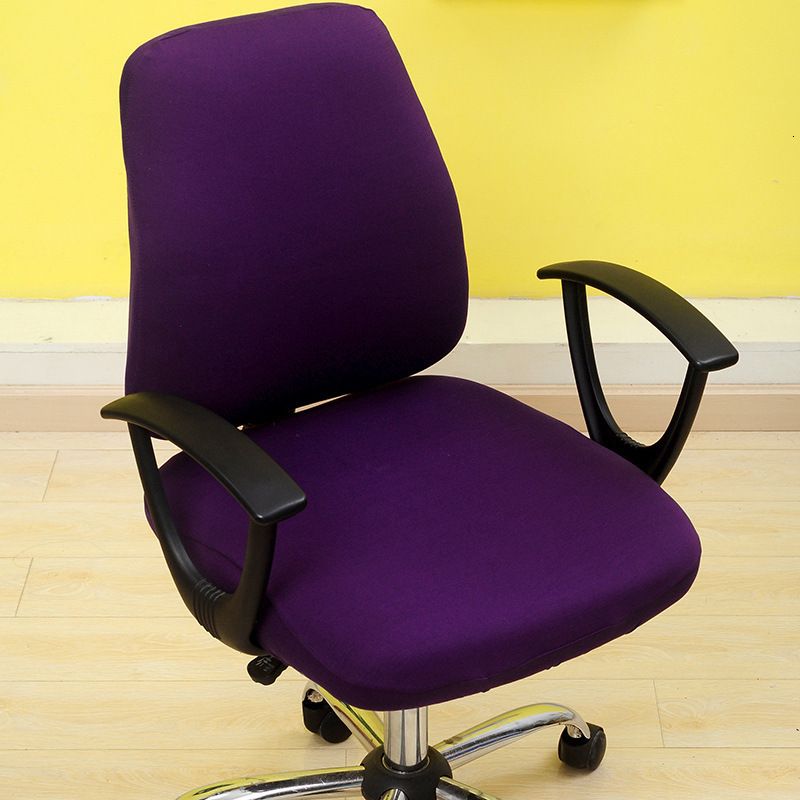 Housse de chaise fendue violette