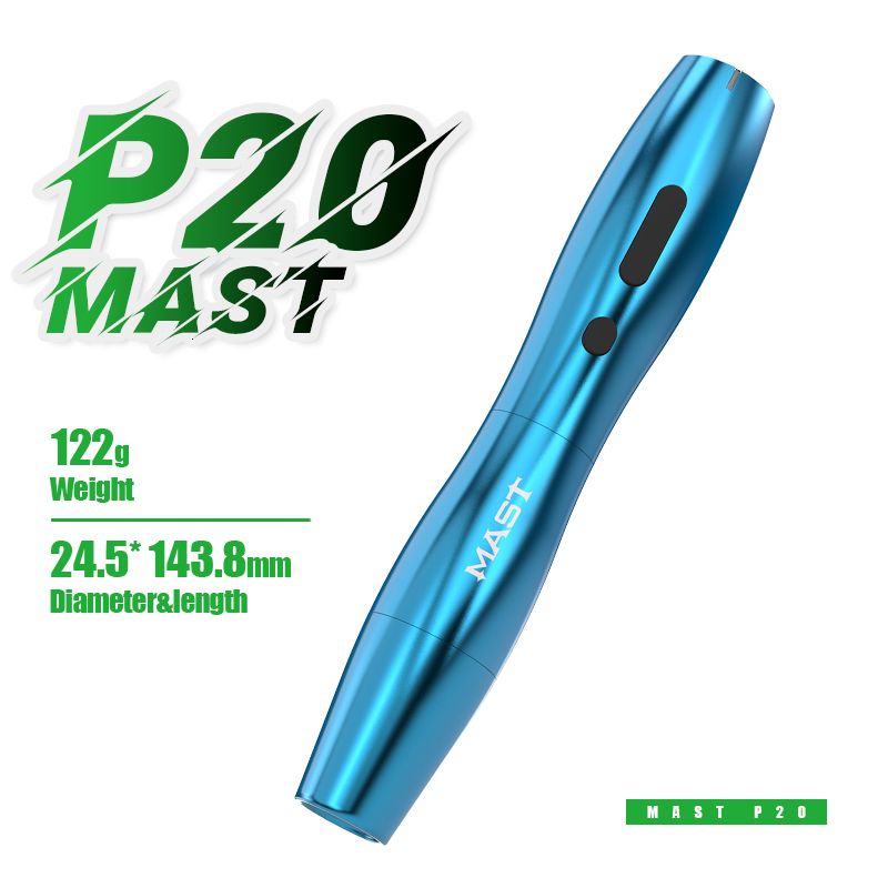 Mast P20 blå
