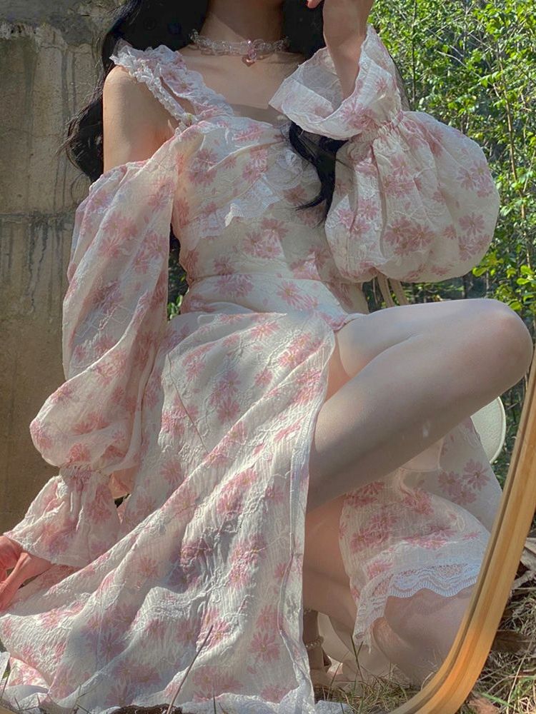 Robe à fleurs