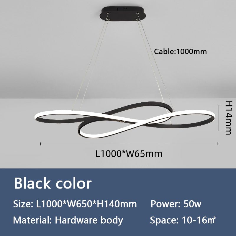 Black Color L1000mm China Dimmable RC